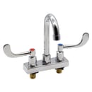 Advance Tabco K-56 Deck Mount Faucet - 3 1/2" Gooseneck Spout, 4" Centers, Lead Free thumbnail 2