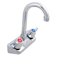 Advance Tabco K-59-EC Splash Mount Faucet - 3 1/2" Gooseneck Spout, 4" Centers, Lead Free thumbnail 2