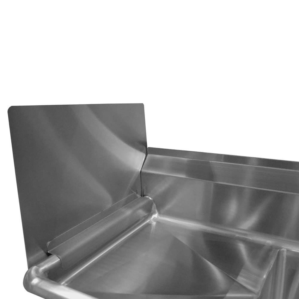 Advance Tabco K-700F-30 12" Side Splash for 30"W FC & FE Sinks