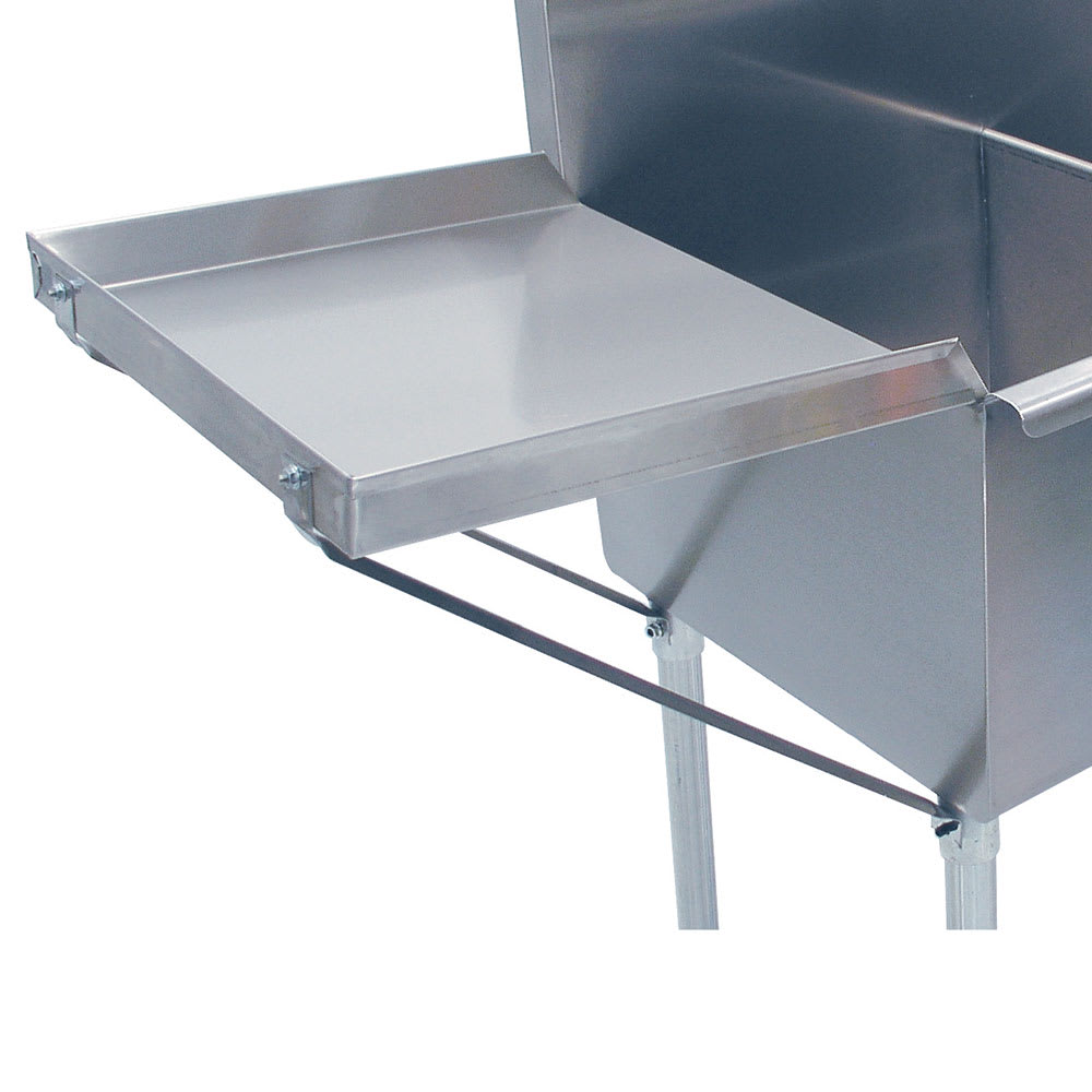 Advance Tabco N-5-818 18" x 18" Detachable Drainboard for Square Corner Budget Sinks, Stainless