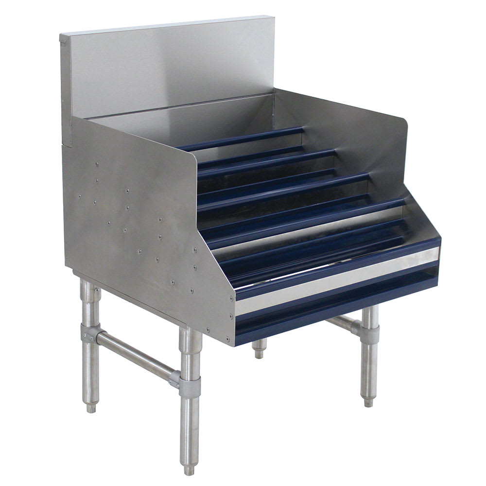 Advance Tabco PLD-2536 36" Free Standing Liquor Storage Rack, 45 Bottle Capacity