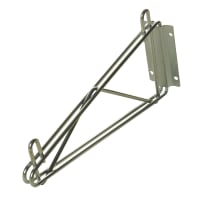 Advance Tabco SB-14 Bracket for 14" Deep Wall Mounted Shelf, Chrome thumbnail 2