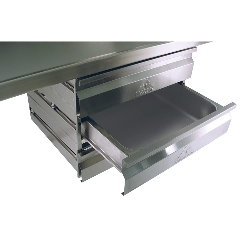 Advance Tabco SHD-2015 Heavy Duty Drawer - Self Closing, 20x15x4", Stainless
