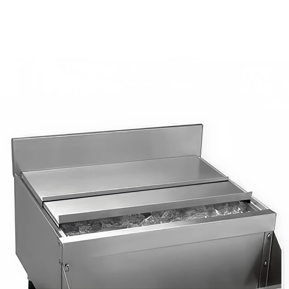 Advance Tabco SSC-30 Ice Bin Sliding Cover for 30" Ice Bin, Stainless