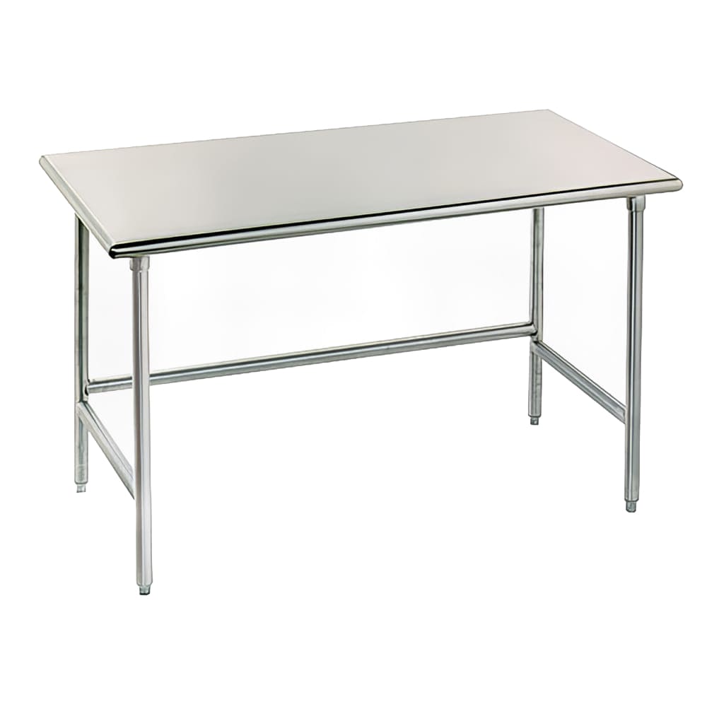 Advance Tabco TAG-303 36" 16 ga Work Table w/ 430 Series Stainless Flat Top