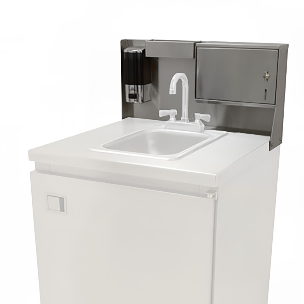 Advance Tabco TA-MSC-1 Riser Panel for 26"W Mobile Sinks, Stainless Steel