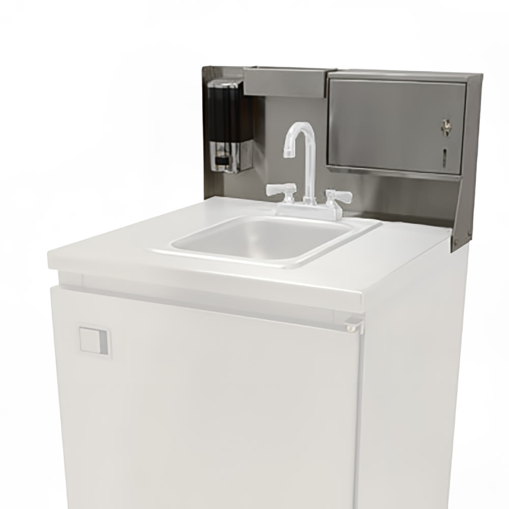Advance Tabco TA-MSC-2 Riser Panel for 31"W Mobile Sinks, Stainless Steel