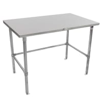 Advance Tabco TMG-248 96" 16 ga Work Table w/ 304 Series Stainless Flat Top thumbnail 2