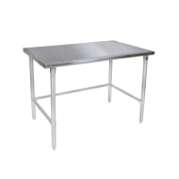 Advance Tabco TMG-368 96" 16 ga Work Table w/ 304 Series Stainless Flat Top thumbnail 2