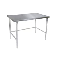 Advance Tabco TMS-366 72" 16 ga Work Table w/ 304 Series Stainless Flat Top thumbnail 3