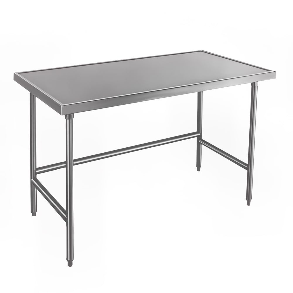 Advance Tabco TVSS-243 36" 14 ga Work Table w/ 304 Series Stainless Flat Top