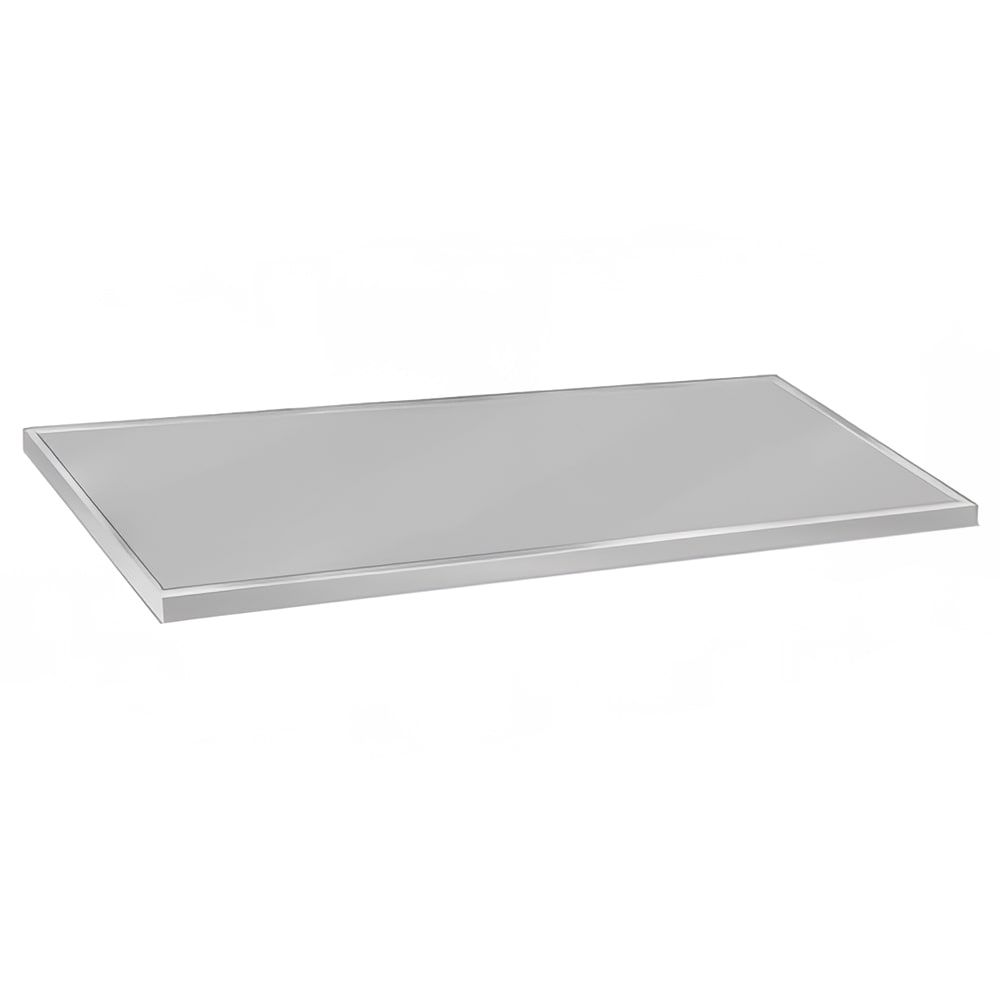 Advance Tabco VCTC-304 Flat Countertop - 30" x 48", 16 ga 304 Stainless, Satin Finish