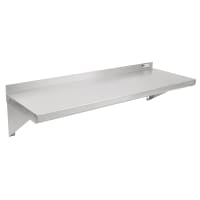 Advance Tabco WS-KD-24 Solid Wall Mounted Shelf, 24"W x 11 1/8"D, Stainless thumbnail 2