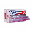 SC Johnson Ziploc Zipper Seal Top Bag - 13"L x 15"W, Clear (682253) thumbnail 3