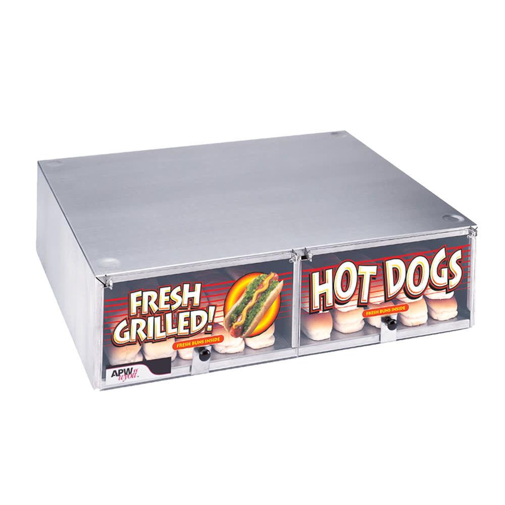 APW Wyott BC-50 Hot Dog Bun Box w/ (144) Bun Capacity