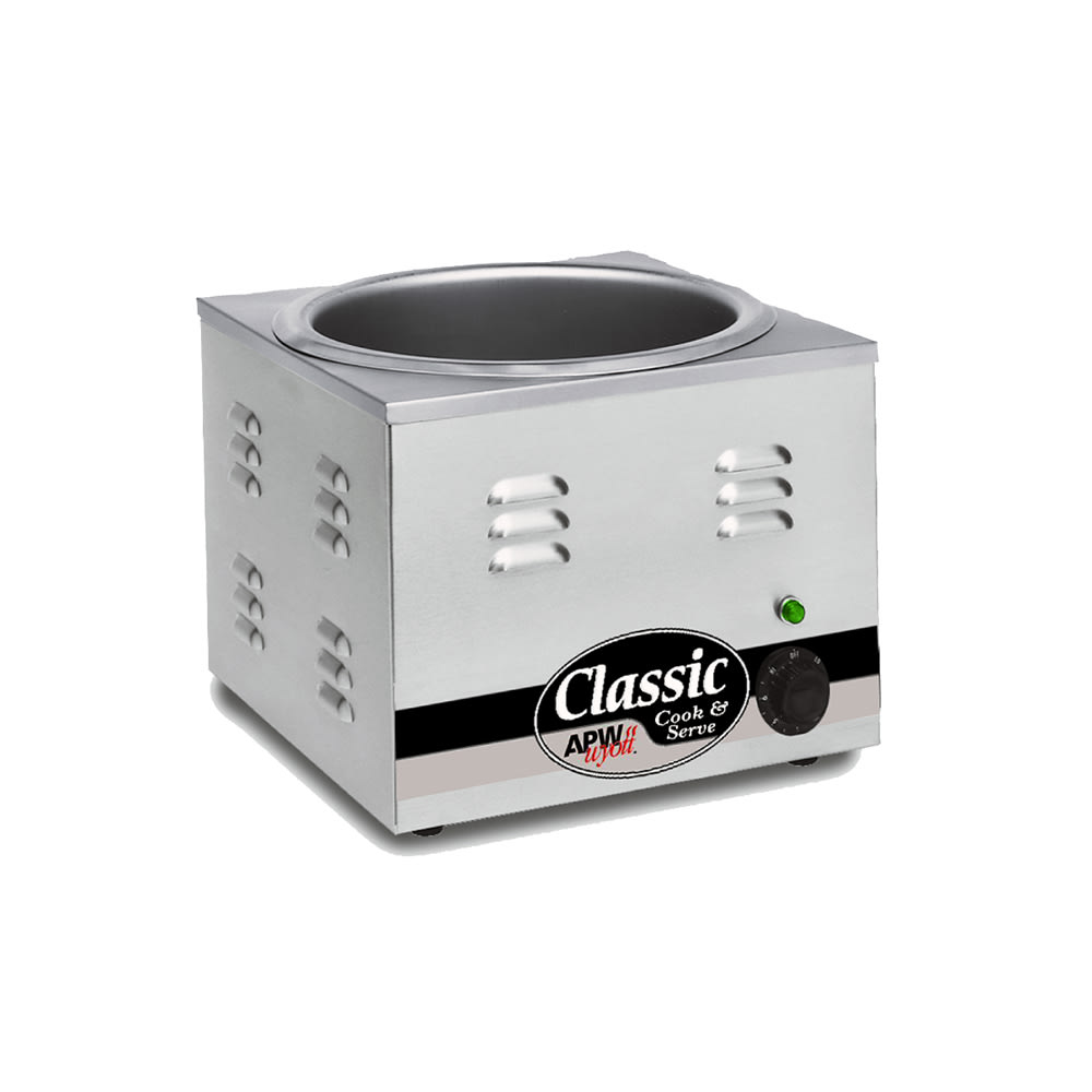 APW Wyott CW-1B 11 qt Countertop Soup Warmer w/ Thermostatic Controls, 120v