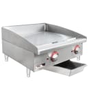 APW Wyott EG-24S 24" Electric Griddle w/ Thermostatic Controls - 3/4" Steel Plate, 208v/1ph thumbnail 2