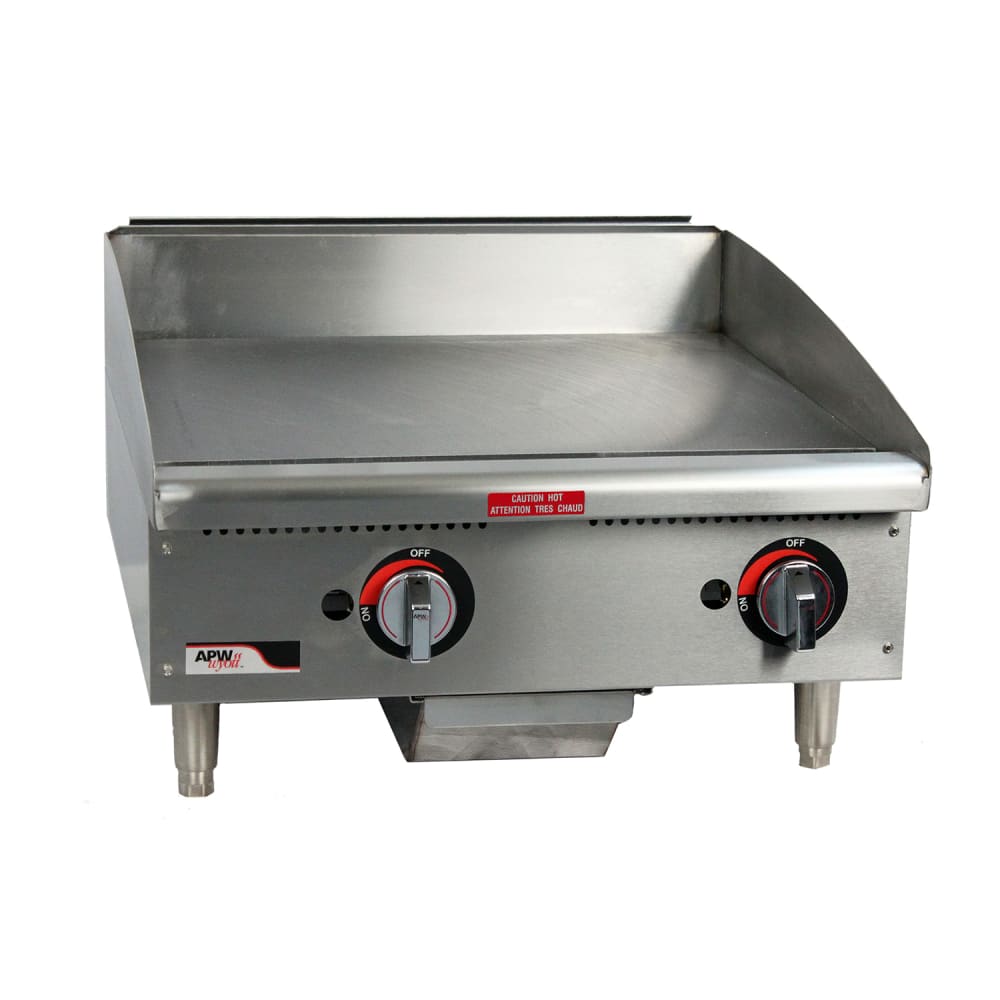 APW Wyott EG-36S 36" Electric Griddle w/ Thermostatic Controls - 3/4" Steel Plate, 208v/1ph