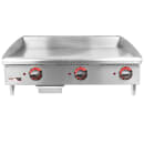 APW Wyott EG-36S 36" Electric Griddle w/ Thermostatic Controls - 3/4" Steel Plate, 208v/1ph thumbnail 3