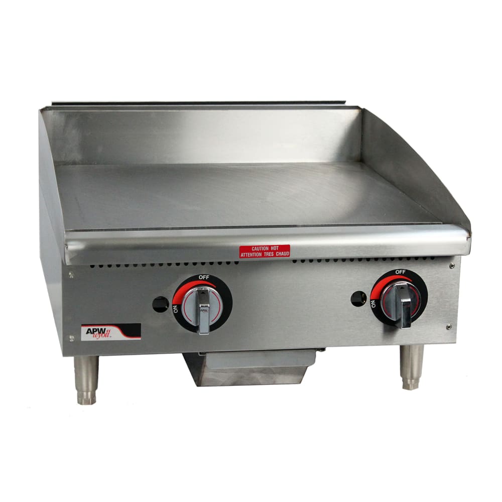 APW Wyott EG-48S 48" Electric Griddle w/ Thermostatic Controls - 3/4" Steel Plate, 208v/1ph