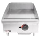 APW Wyott GGM-18S 18" Gas Griddle w/ Manual Controls - 3/4" Steel Plate, Natural Gas thumbnail 4