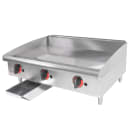 APW Wyott GGT-36S 36" Gas Griddle w/ Thermostatic Controls - 1" Steel Plate, Natural Gas thumbnail 6