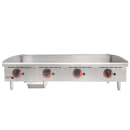 APW Wyott GGT-48S 48" Gas Griddle w/ Thermostatic Controls - 1" Steel Plate, Natural Gas thumbnail 3