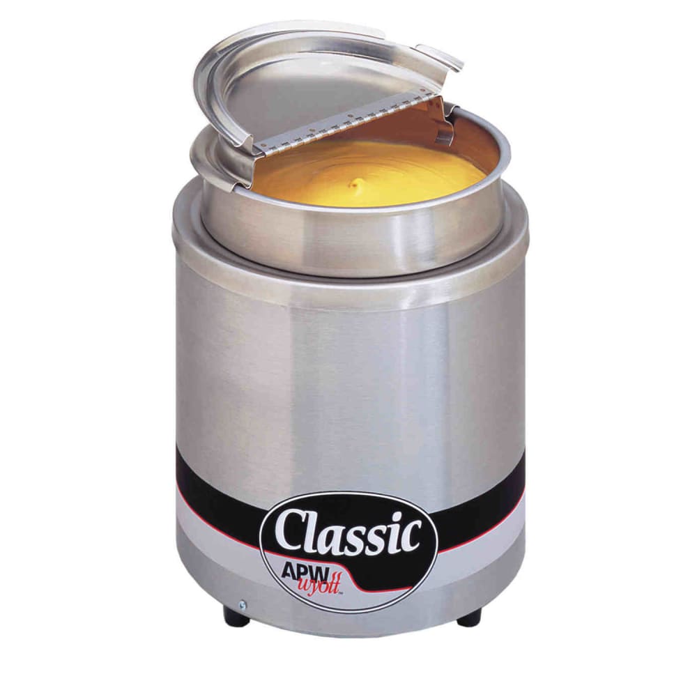 APW Wyott RW-1V-SP 7 qt Countertop Soup Warmer w/ Thermostatic Controls, 120v