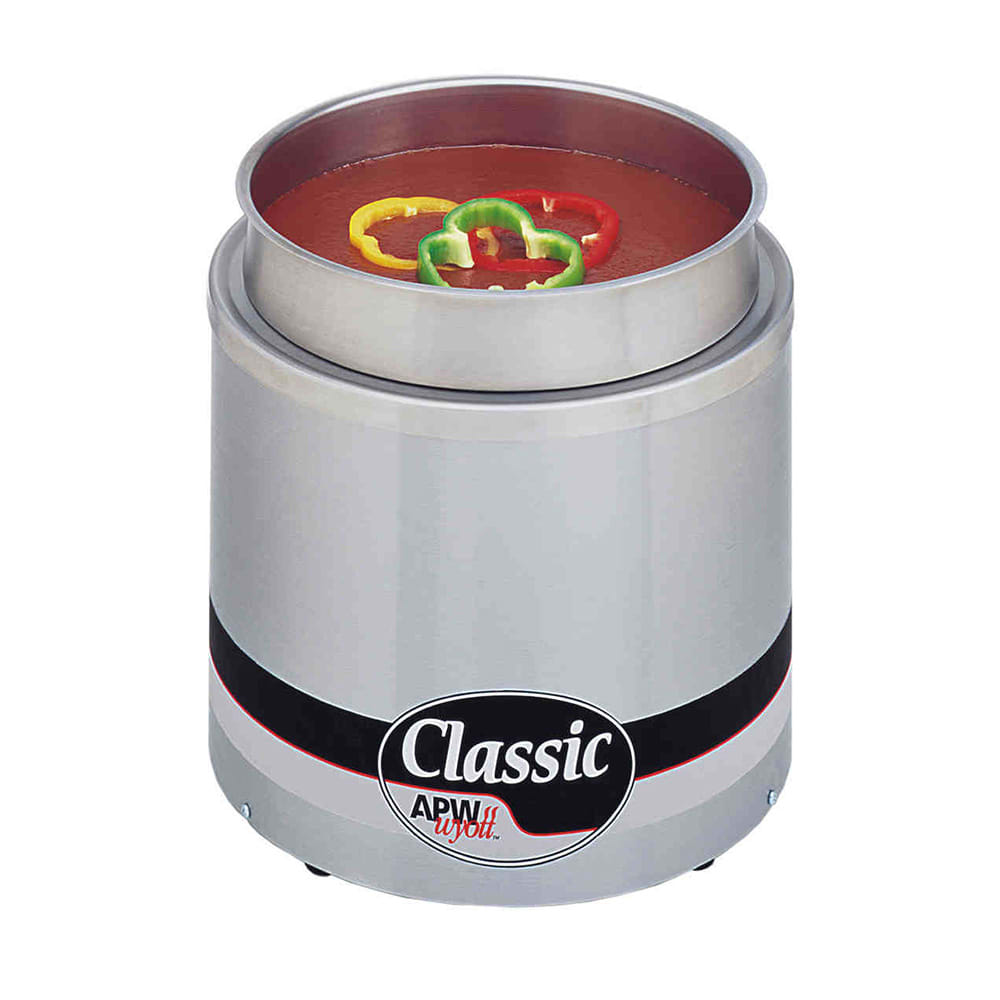 APW Wyott RW-2V-SP 11 qt Countertop Soup Warmer w/ Thermostatic Controls, 120v