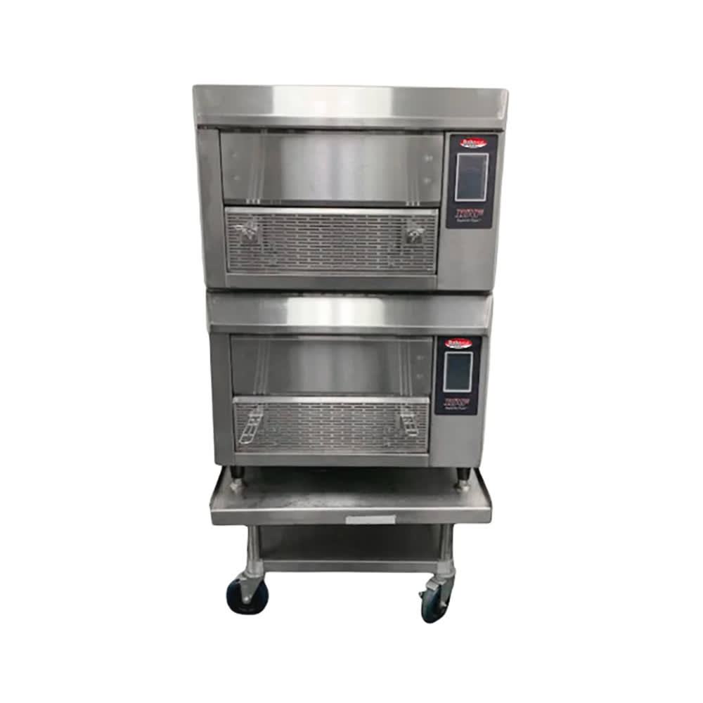 Bakemax BMDRAF02 Double Stack Rapid Greaseless Air Fryer - 208v, 1ph