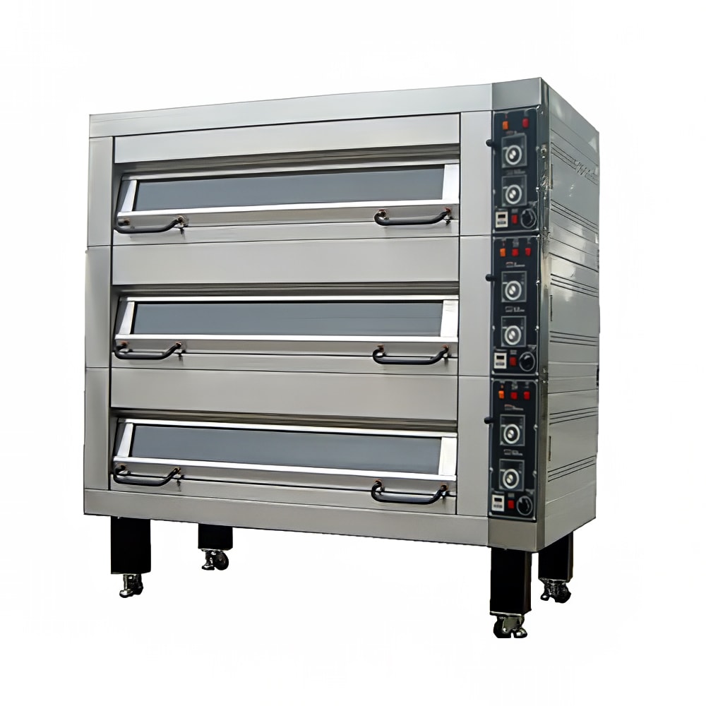 Bakemax BMFD001 Floor Model Single Multi-Purpose Deck Oven - 220v