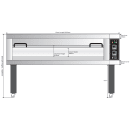 Bakemax BMFD001 Floor Model Single Multi-Purpose Deck Oven - 220v thumbnail 2