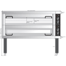 Bakemax BMFD002 Floor Model Double Multi-Purpose Deck Oven - 220v thumbnail 2