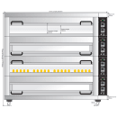 Bakemax BMFD004 Floor Model Quadruple Multi-Purpose Deck Oven - 220v thumbnail 2