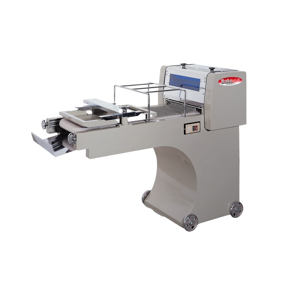 Bakemax BMMDM01 Mini Dough Moulder - 2000 Pieces/Hr, 13" Belt Width, 110v/1ph