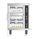 Bakemax BMSD003 Floor Model Triple Multi-Purpose Deck Oven - 220v thumbnail 2