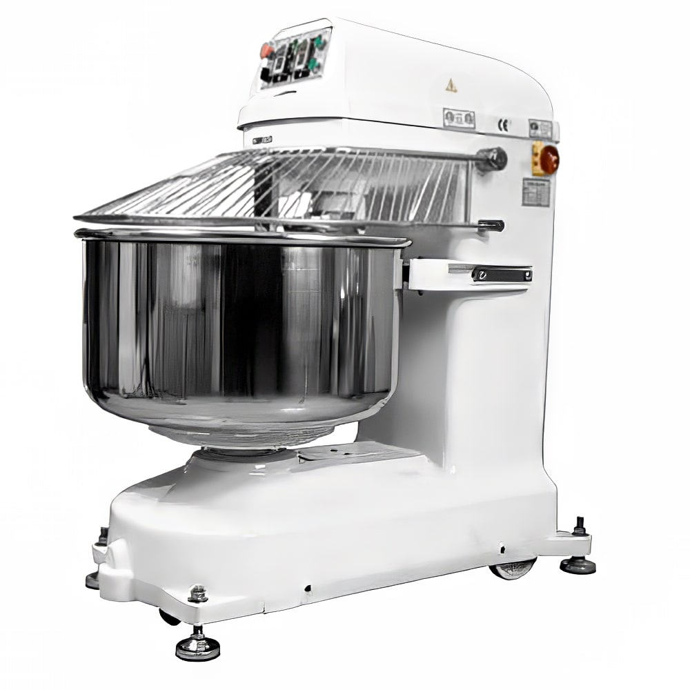Bakemax BMSM070 105 qt Spiral Mixer - Floor Model, 220v/3ph