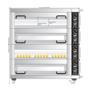 Bakemax BMTD004 Floor Model Quadruple Multi-Purpose Deck Oven - 220v thumbnail 2