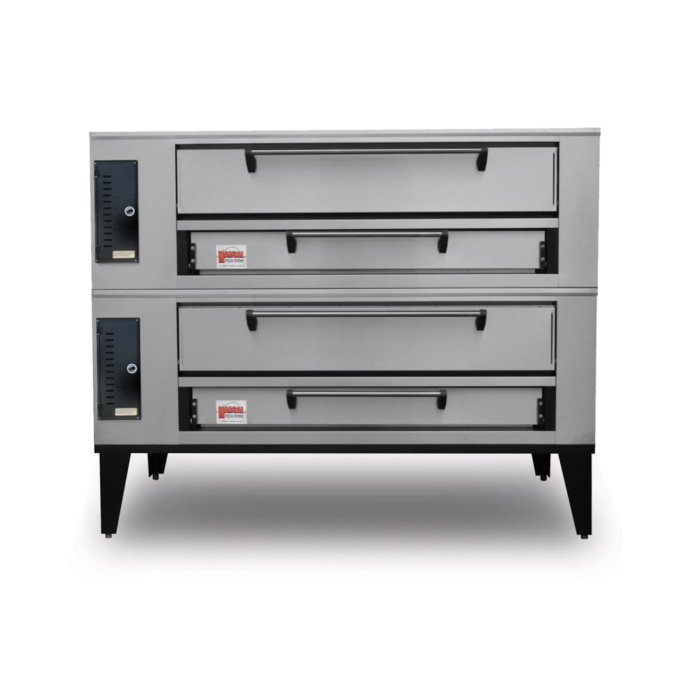 Blodgett 1048 Floor Model Double Pizza Deck Oven - Liquid Propane