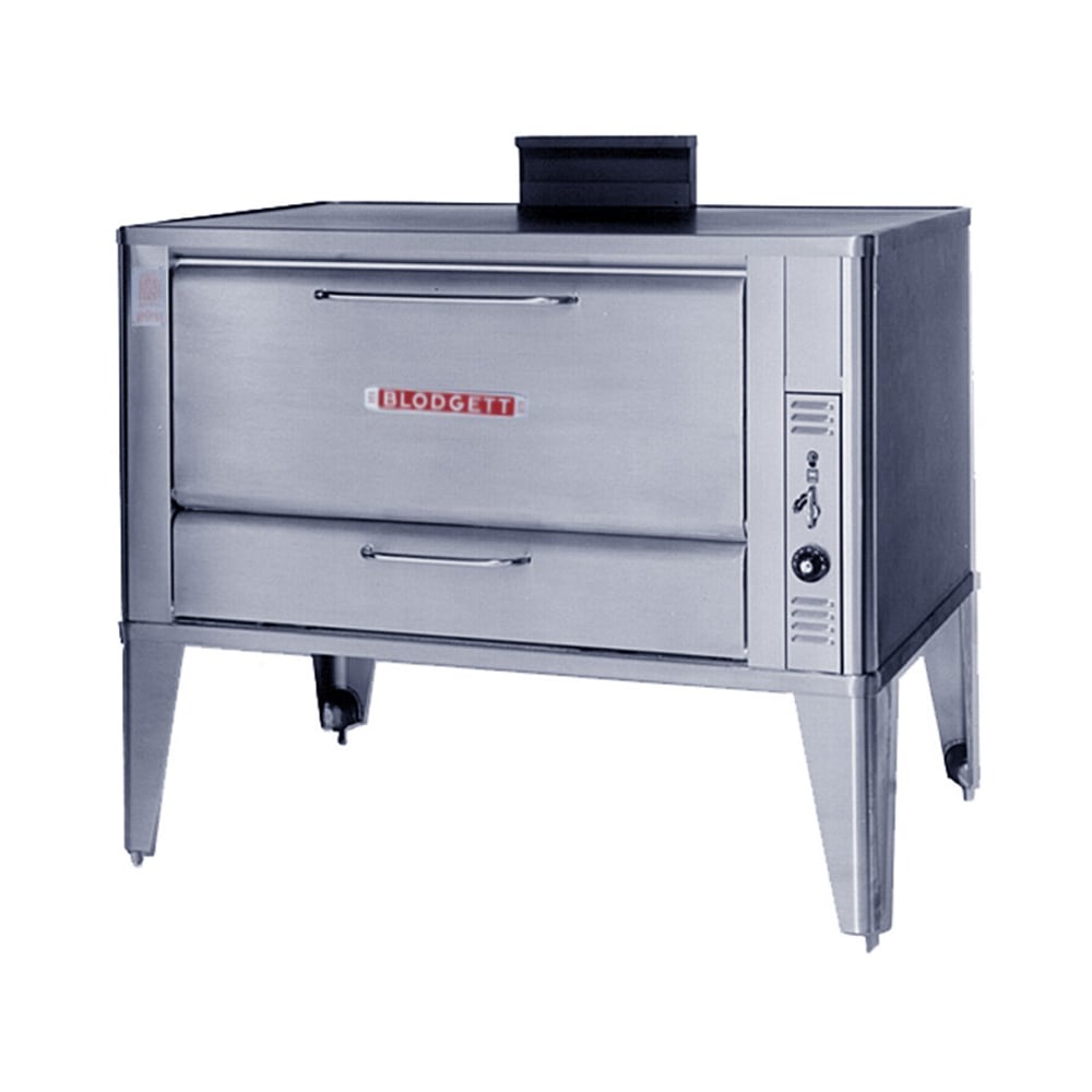 Blodgett 966 DOUBLE Floor Model Double Multi-Purpose Deck Oven - Natural Gas