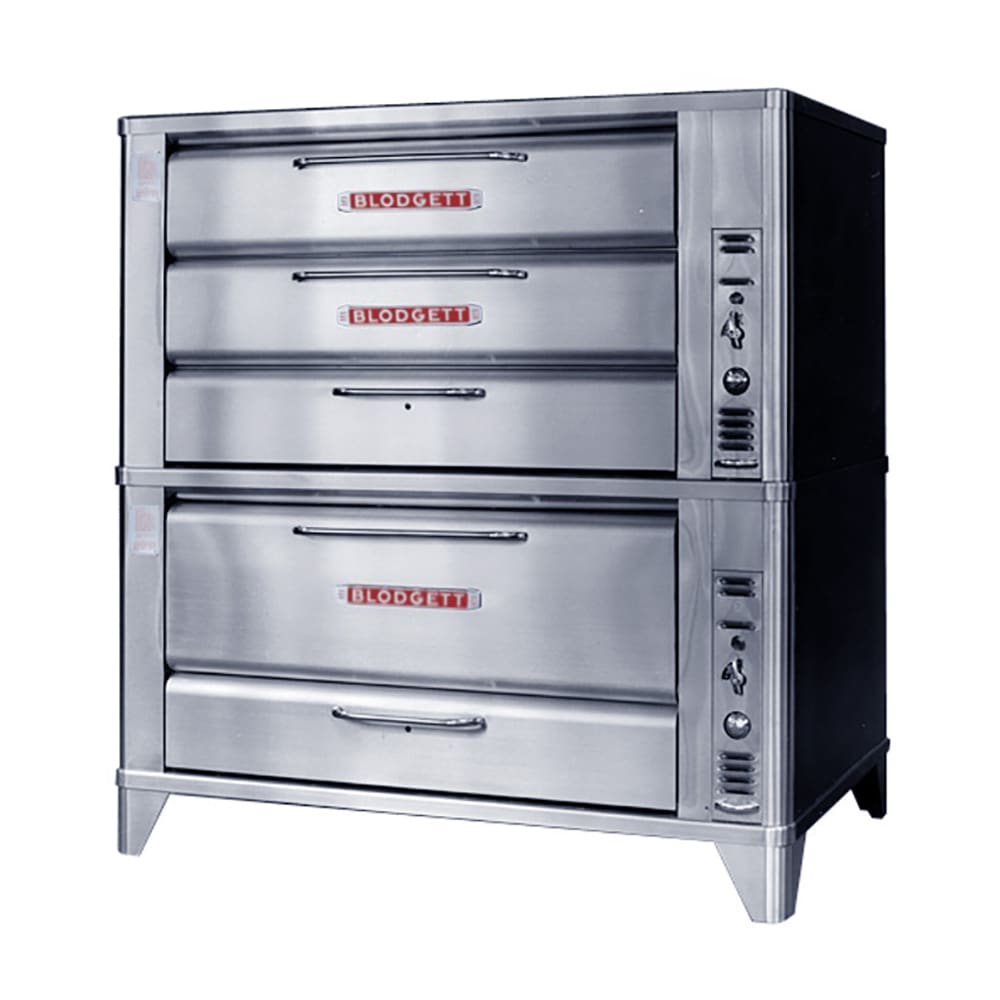Blodgett 981-951 Floor Model Triple Multi-Purpose Deck Oven - Natural Gas