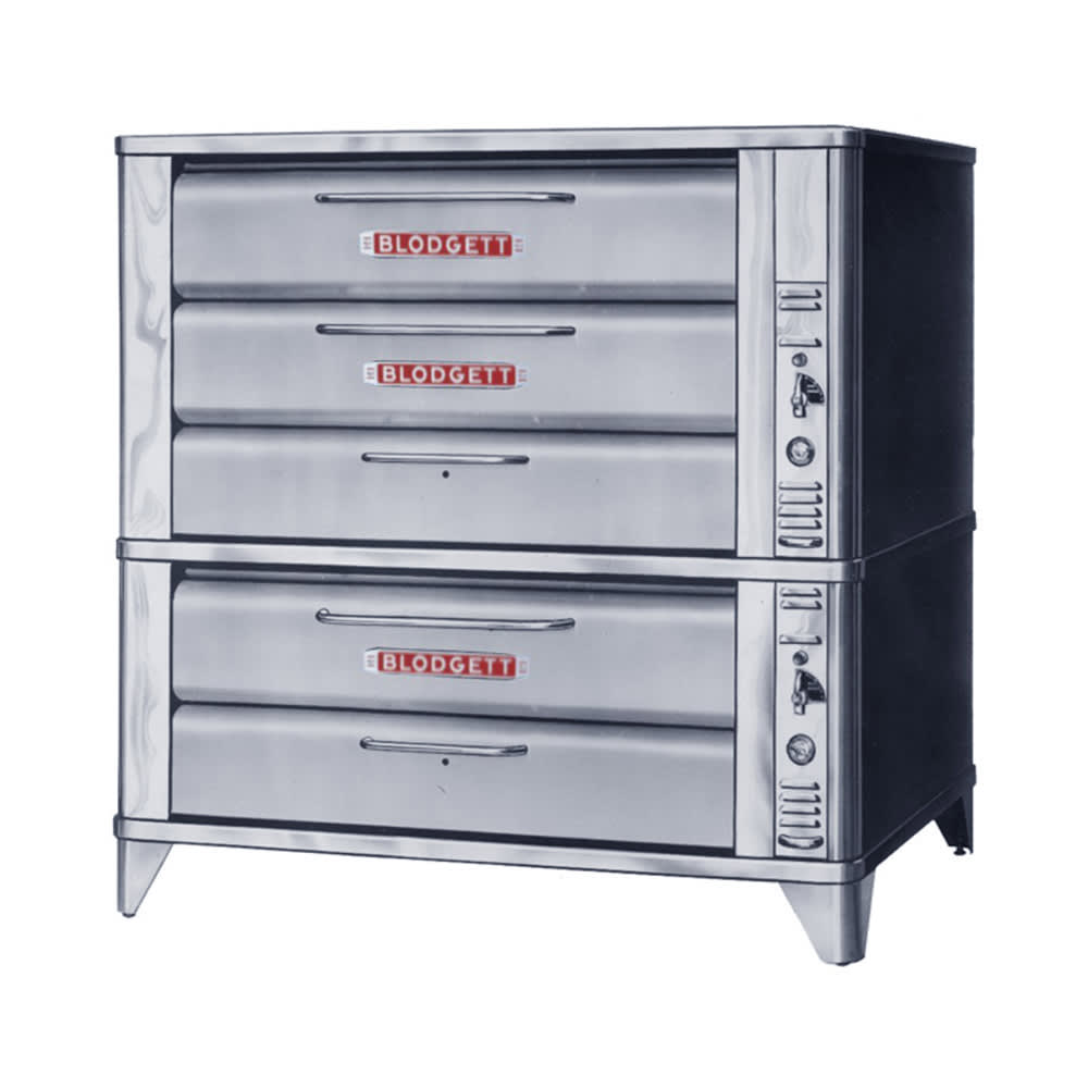 Blodgett 981-961 Floor Model Triple Multi-Purpose Deck Oven - Liquid Propane