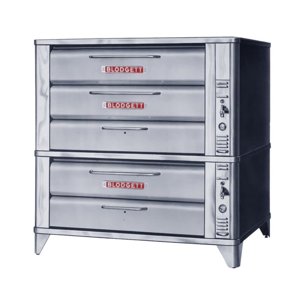 Blodgett 981-961 Floor Model Triple Multi-Purpose Deck Oven - Natural Gas
