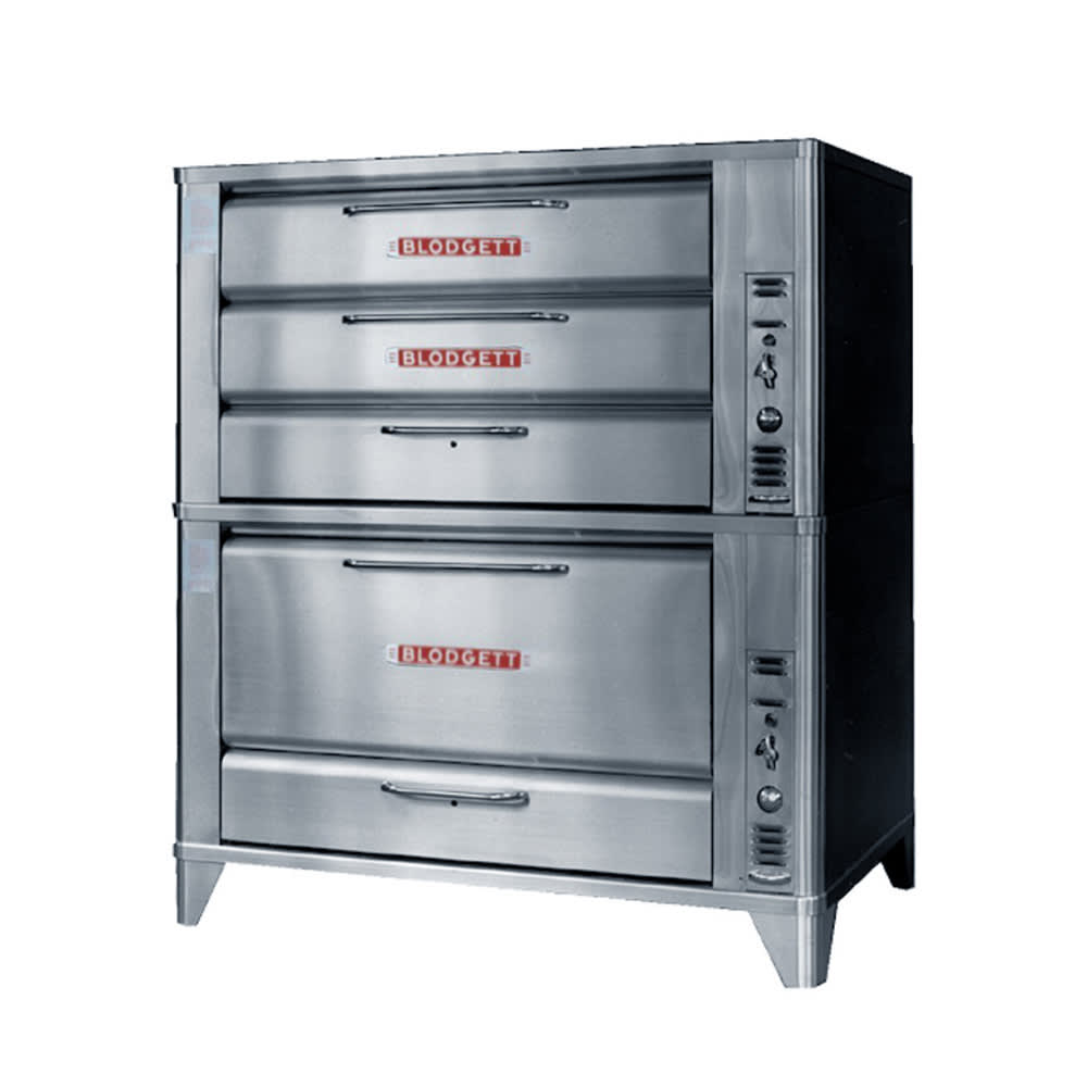 Blodgett 981-966 Floor Model Triple Multi-Purpose Deck Oven - Liquid Propane