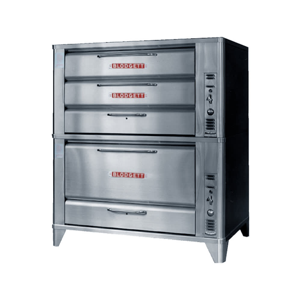 Blodgett 981-966 Floor Model Triple Multi-Purpose Deck Oven - Natural Gas