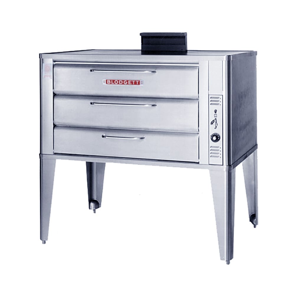 Blodgett 981 SINGLE Floor Model Double Multi-Purpose Deck Oven - Liquid Propane