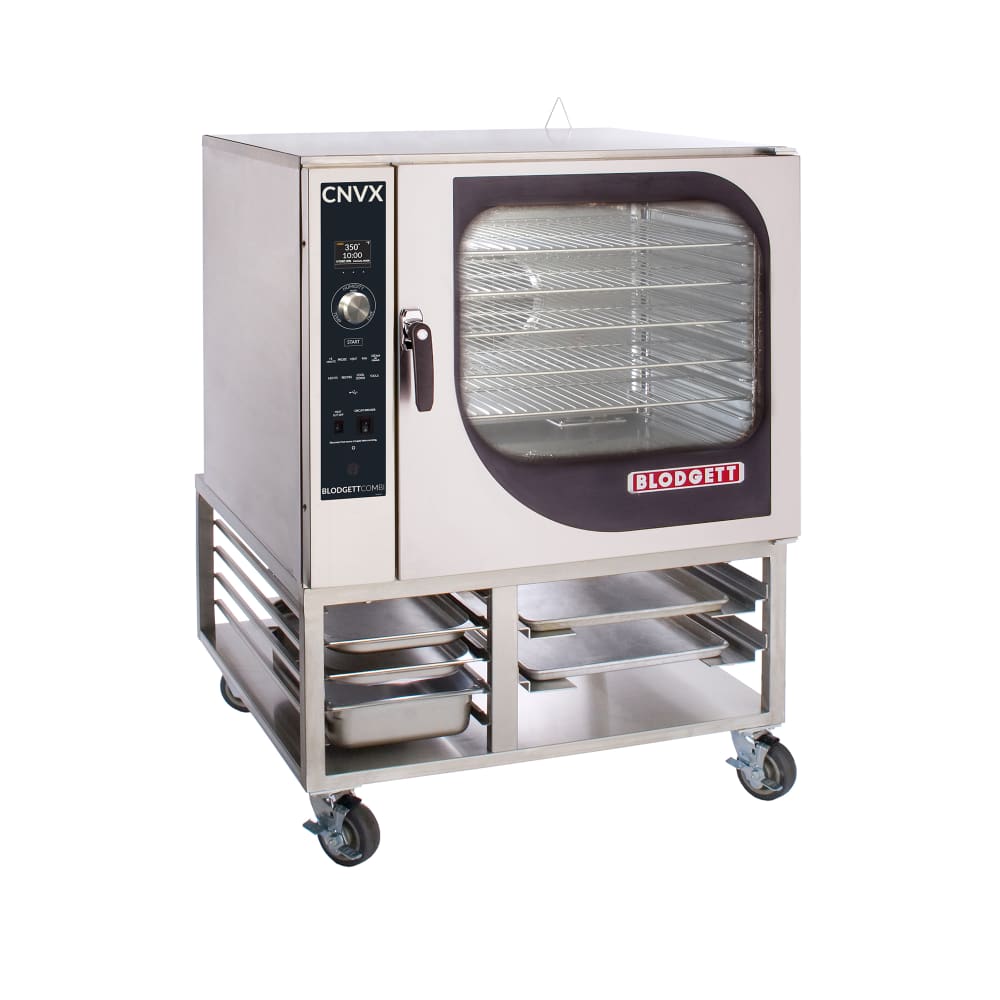 Blodgett CNVX-14G Single Full Size Liquid Propane Gas Convection Oven - w/ Floor Stand, 65,000 BTU