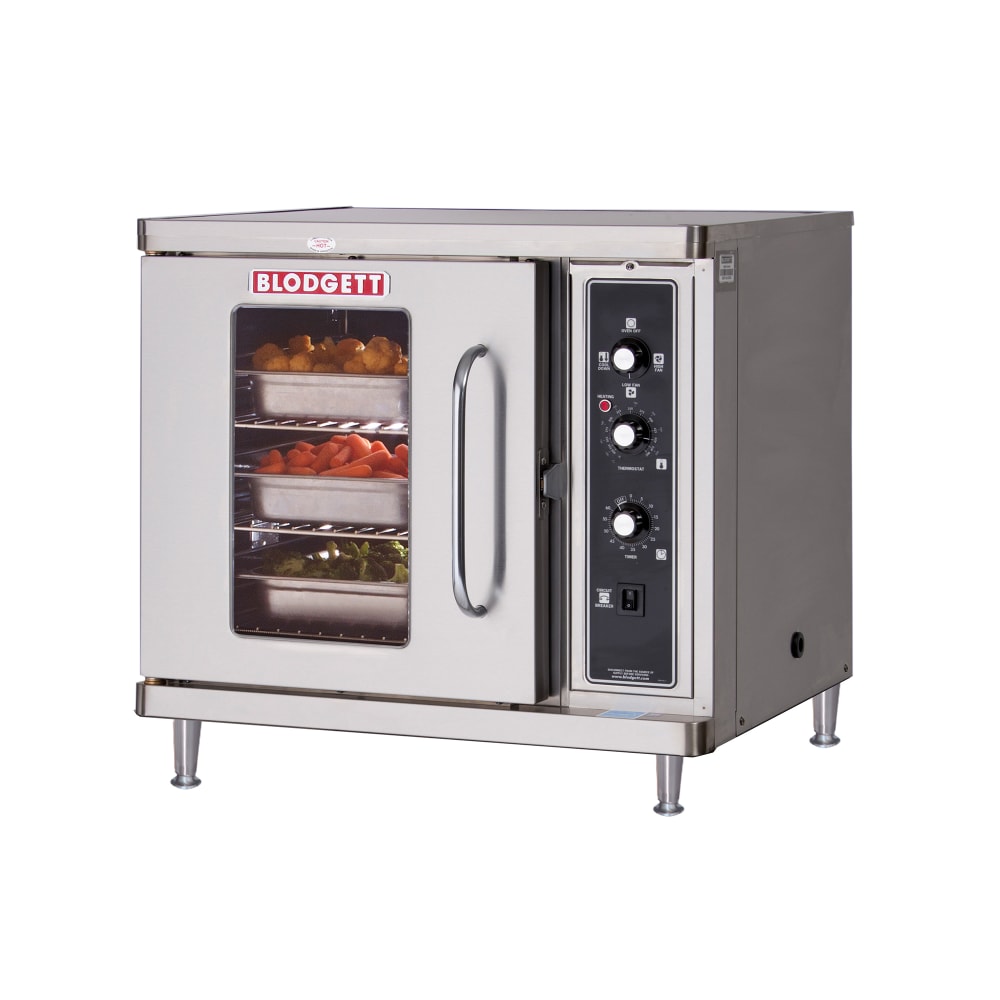 Blodgett CTB DBL Double Half Size Electric Convection Oven - 11.2kW, 208v/1ph