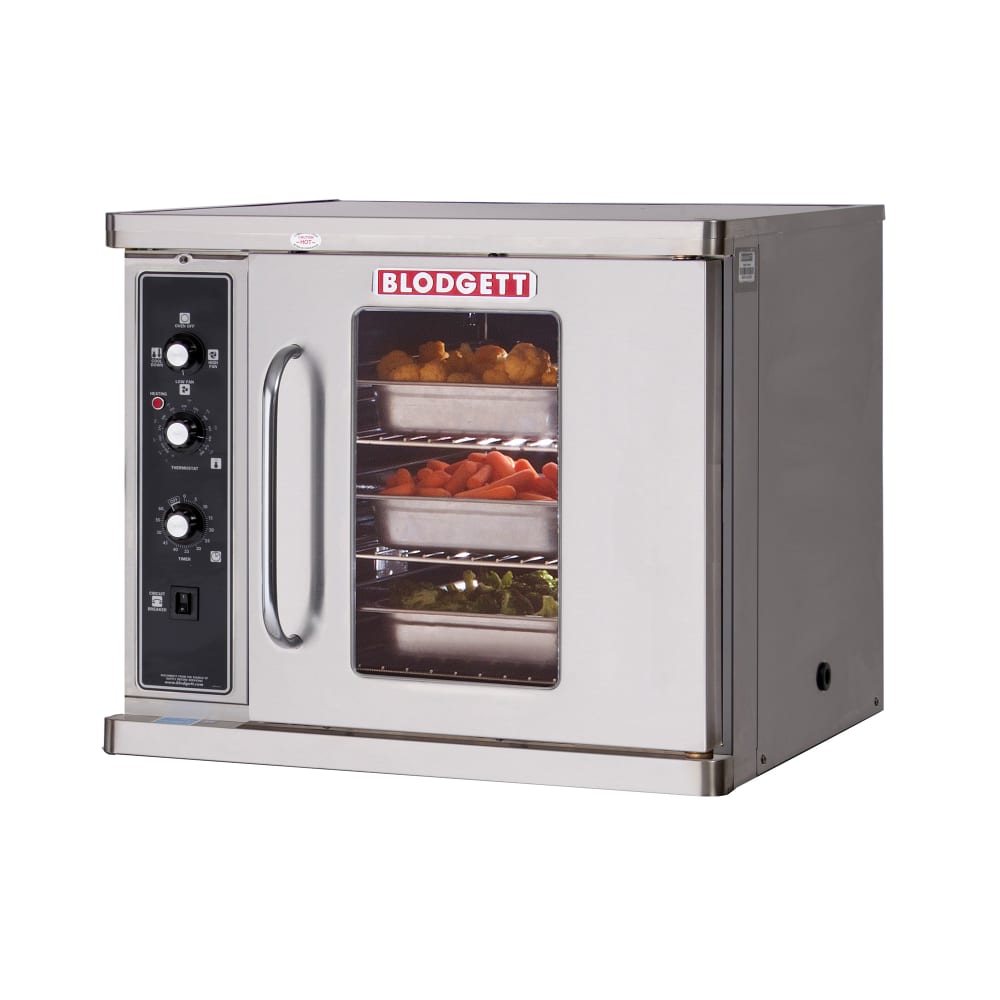 Blodgett CTBR ADDL Single Half Size Electric Convection Oven - 5.6kW, 220-240v/1ph
