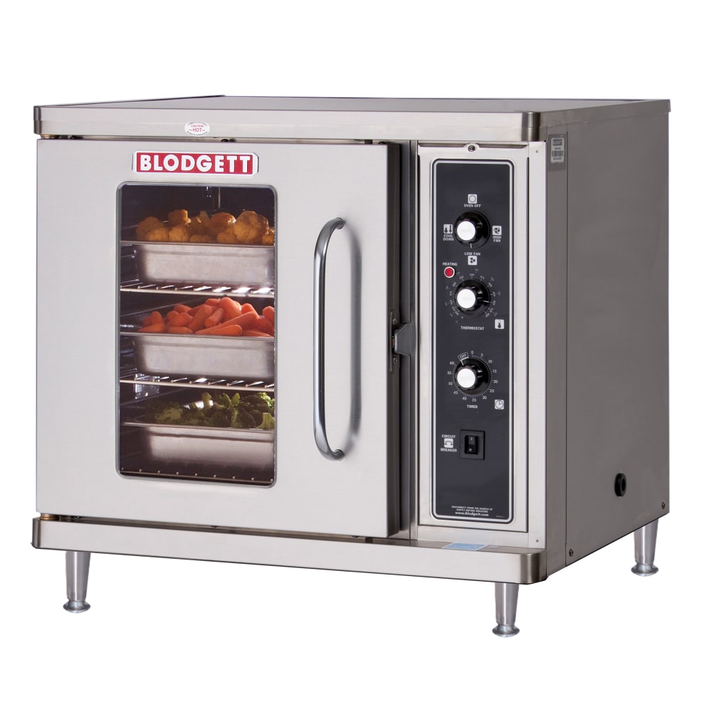 Blodgett CTB Single Half Size Electric Convection Oven - 5.6 kW, 208v/3ph